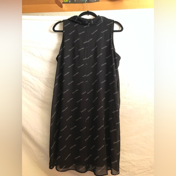 Black Calvin Klein dress new with tags size 14 - Picture 2 of 12